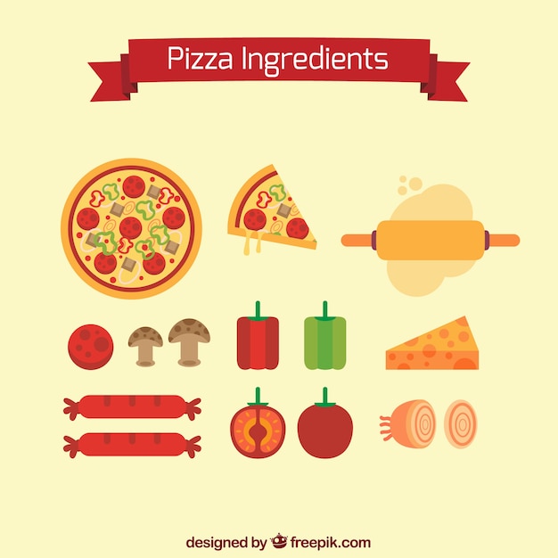 Ingrédients Pour Faire Une Pizza