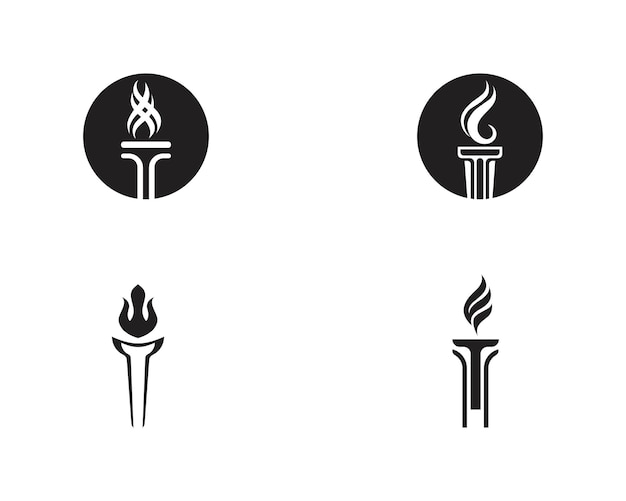 Initial T For Torch Logo Et Inspiration De Conception De Symboles
