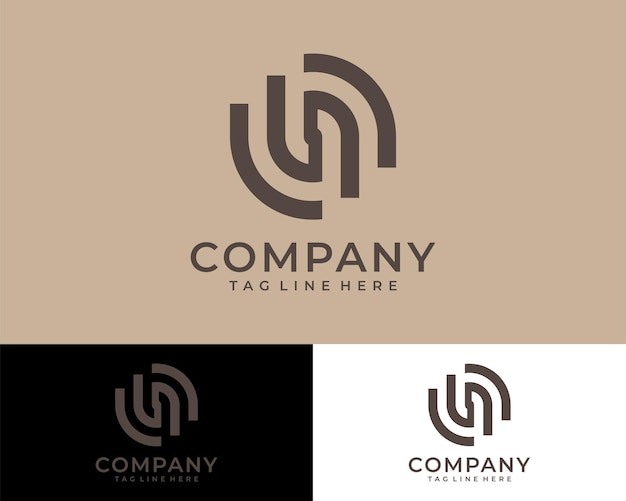 Initiale géométrique Lettre S Logo Design