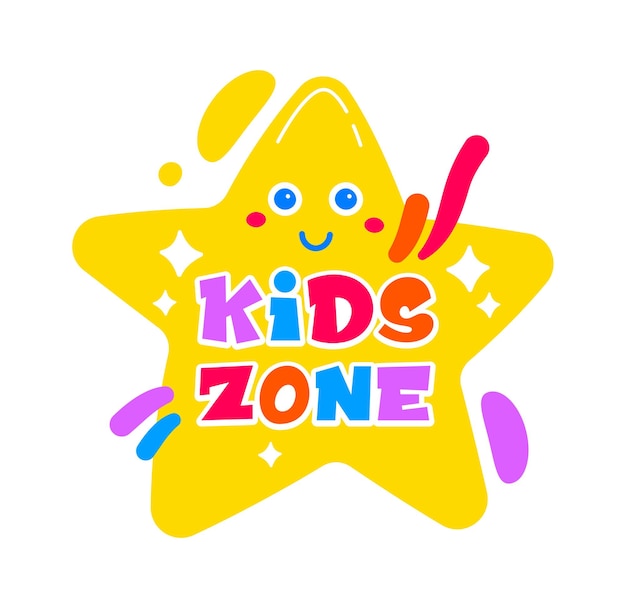 Insigne de l'étoile de la zone des enfants
