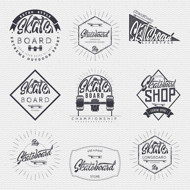 Insignes De Skateboard