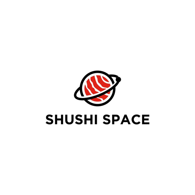 Inspiration De Conception De Logo D'espace De Shushi