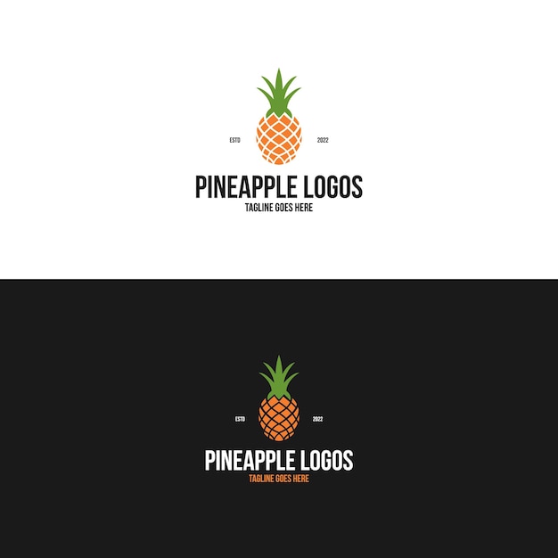 Inspiration De Conception De Logo De Fruit D'ananas