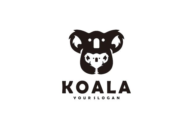 Inspiration De Conception De Logo De Koala Avec Des Oursons