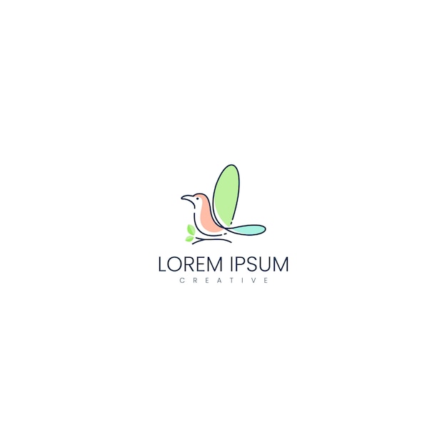 Inspiration De Conception De Logo Oiseau Volant