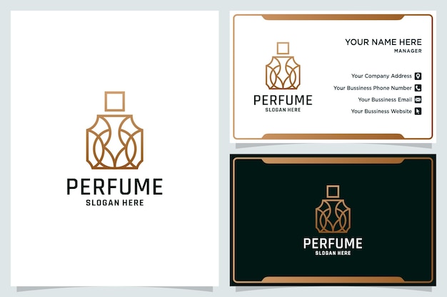 Inspiration De Conception De Logo De Parfum Et Carte De Visite