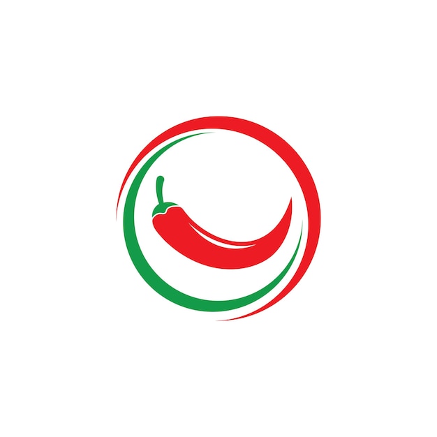 Vecteur inspiration de conception de logo vectoriel de nourriture chaude et épicée au piment pour la marque de cuisine mexicaine