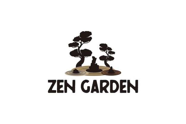 Inspiration Du Logo Du Jardin Zen