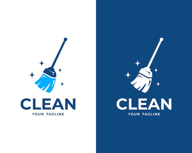 inspiration pour la conception du logo du service de nettoyage