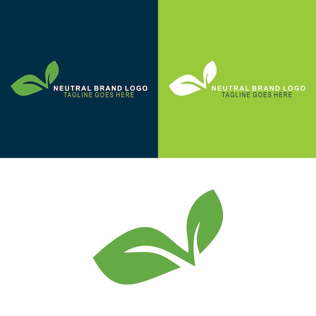 Inspiration pour la conception du logo d'une marque neutre pour un jardin neutre