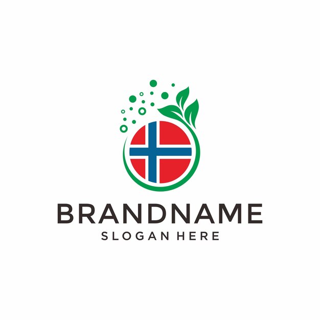 Inspiration pour la conception du logo Norwegia Nature