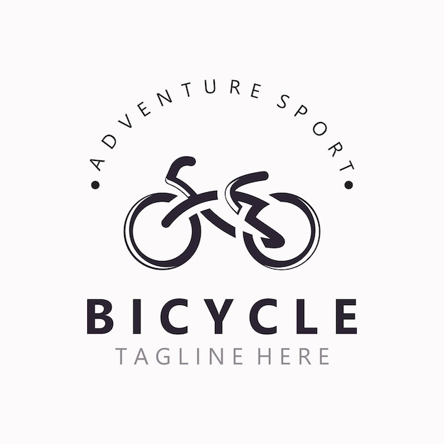 Inspiration Pour La Conception Du Modèle De Logo De Vélo Magasin De Vélo Vecteur D'icône De Symbole De Qualité