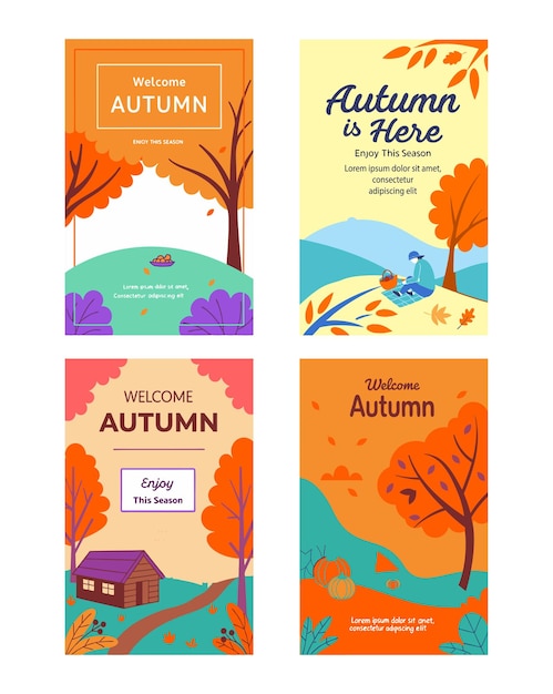 Instagram Stories pour Thanksgiving et les fêtes d'automne