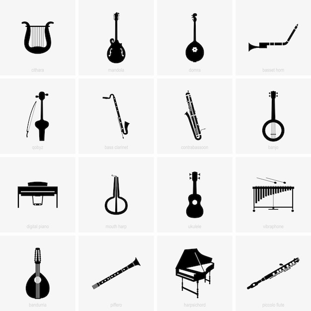 Instruments De Musique Historiques Et Traditionnels