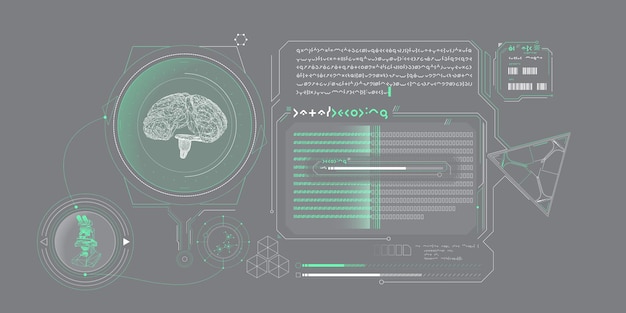 Vecteur interface scientifique pour la recherche de données