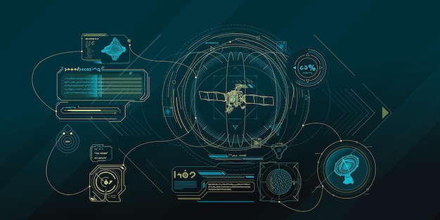 Vecteur interface scientifique pour la recherche de données