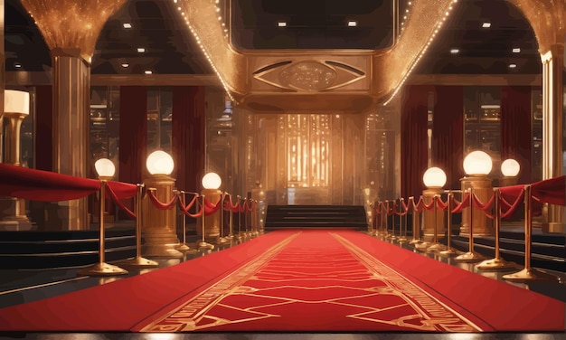intérieur de l'hôtel de ville intérieur de l'hôtel de ville illustration 3d d'un bel intérieur du c