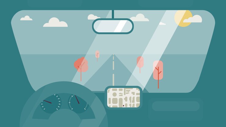 Intérieur de voiture