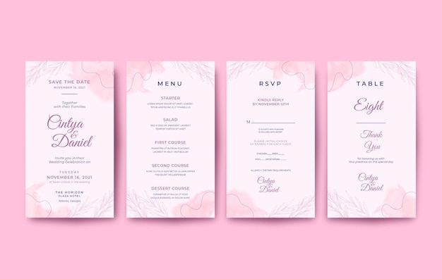 Invitation De Mariage Belle Et Douce Pour Mobile