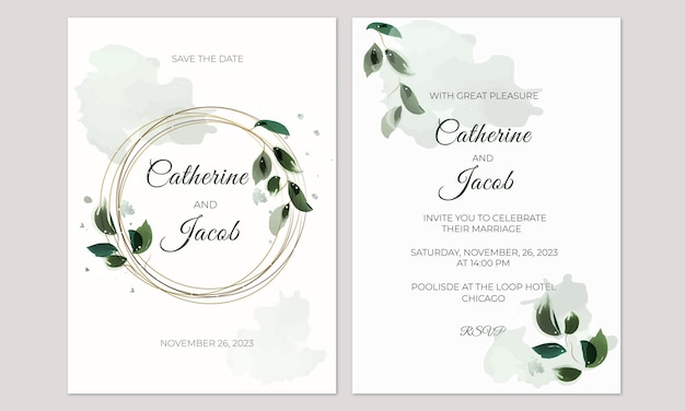 Invitation De Mariage.