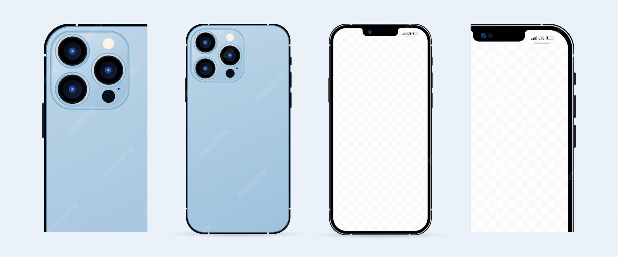 Iphone 14 Pro Max задняя сторона вектор