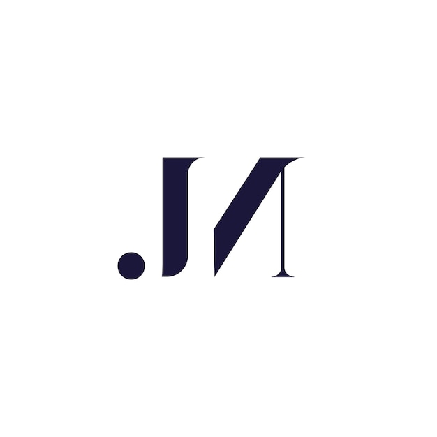 J M Conception du logo du monogramme initial