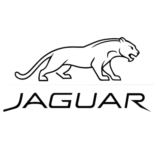 Vecteur jaguar brand logo 4