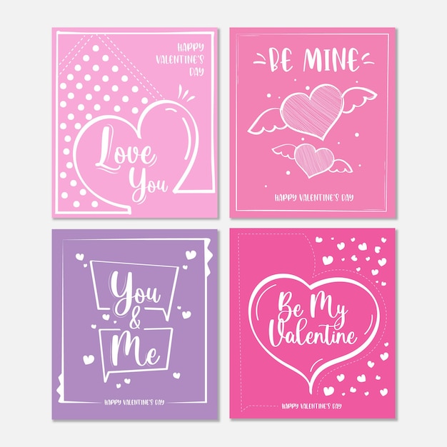 Je T'aime, Sois à Moi, Sois Mon Valentin Ensemble De Cartes Toi Et Moi