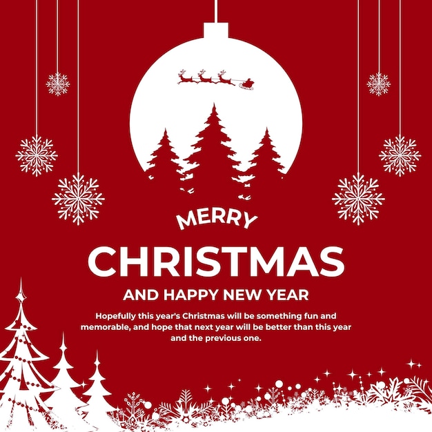 Je vous souhaite un joyeux Noël.