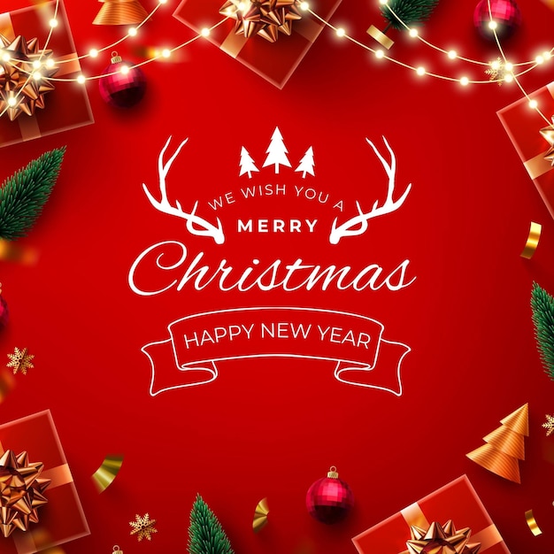 Je vous souhaite un joyeux Noël.