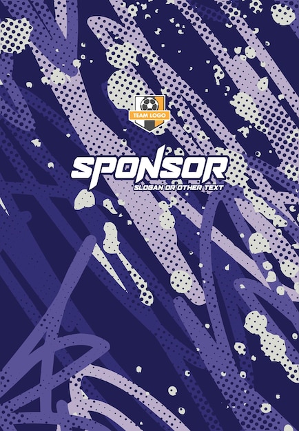 Jersey sport pattern design ready to print for sublimation