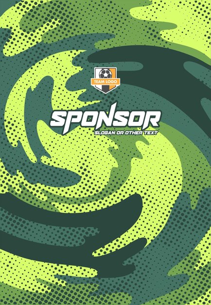 Jersey sport pattern design ready to print for sublimation