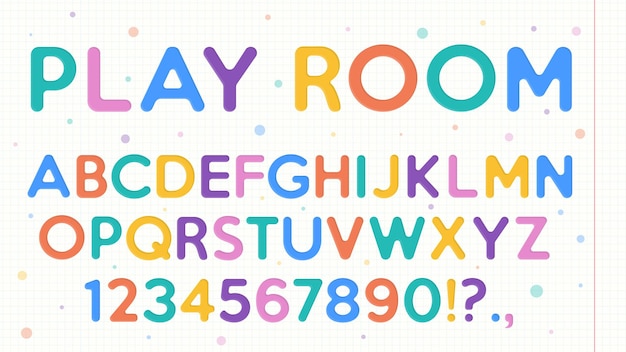 Jeu D'alphabet Coloré Scolaire