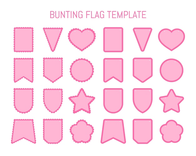 Jeu De Drapeau Bunting