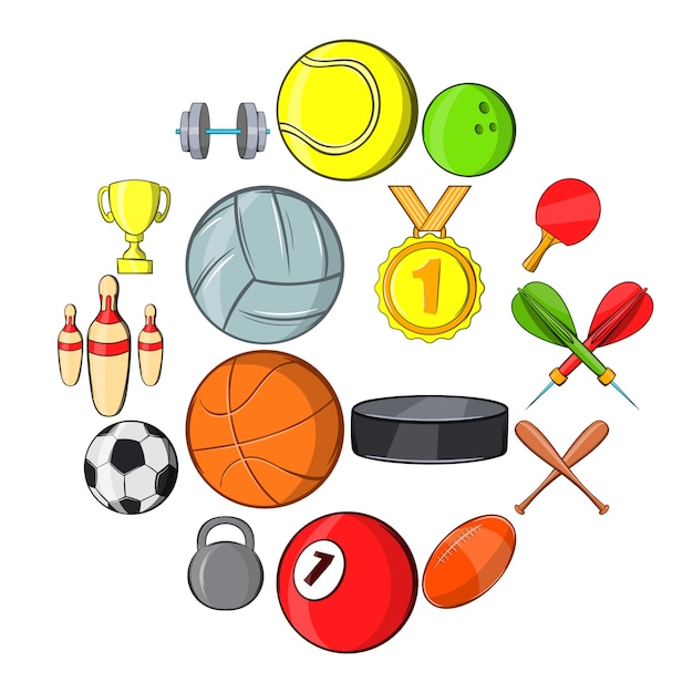 Jeu D'icônes De Sport