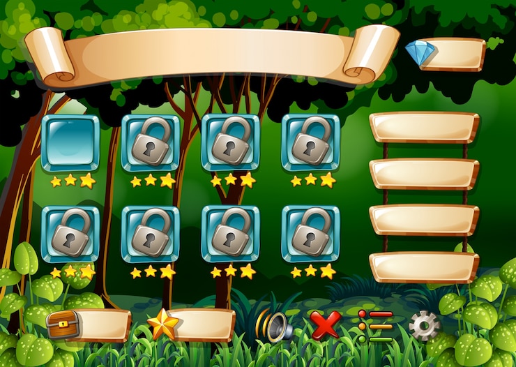 Vecteur jeu d&#39;ordinateur