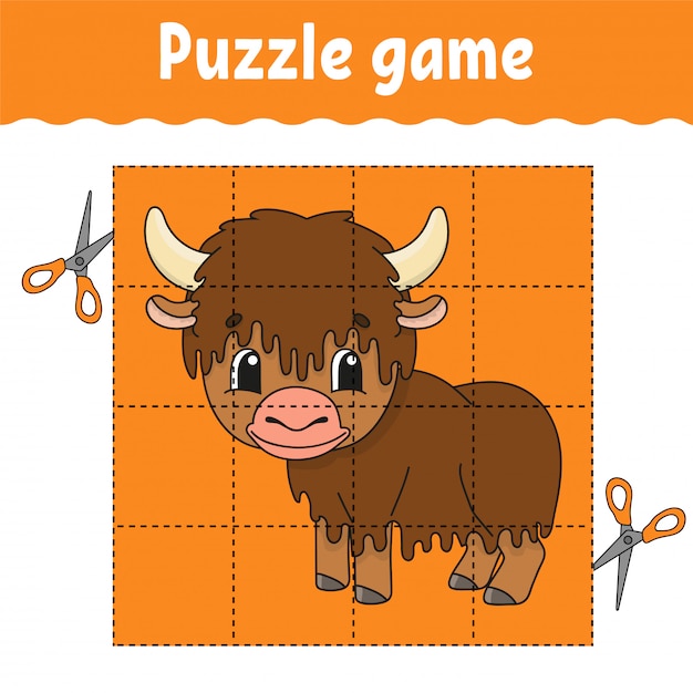 Jeu De Puzzle Pour Les Enfants.