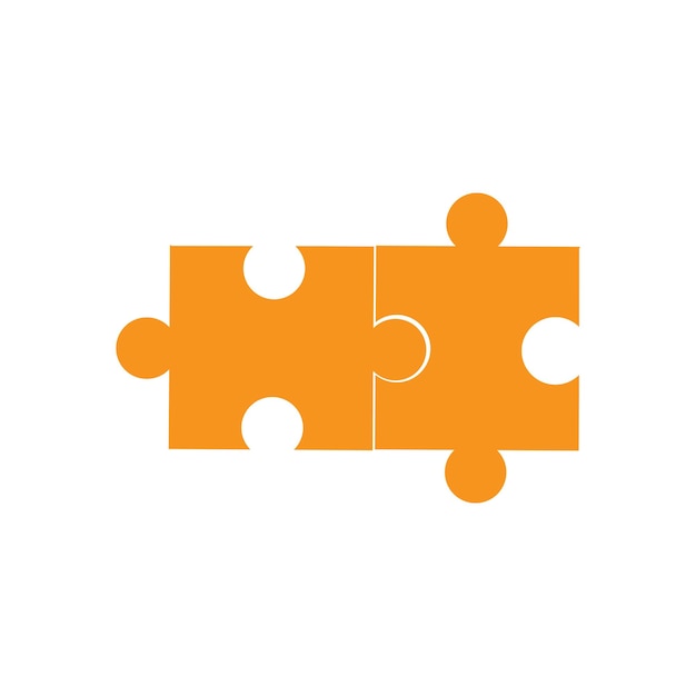 Jeu Puzzle vecteur icône conception illustration