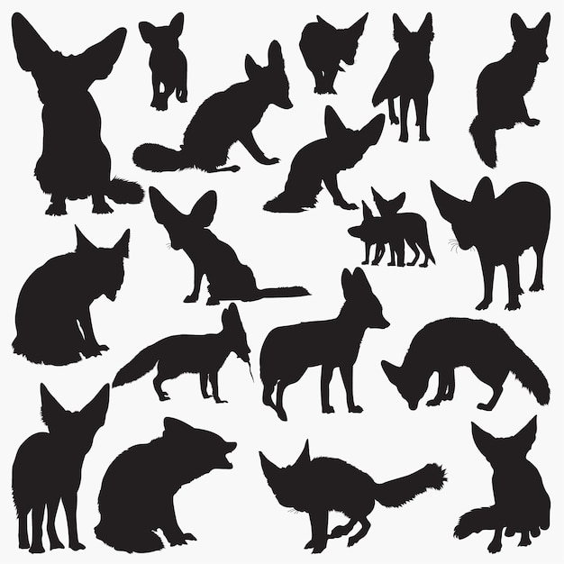 Jeu De Silhouettes Fox Fox