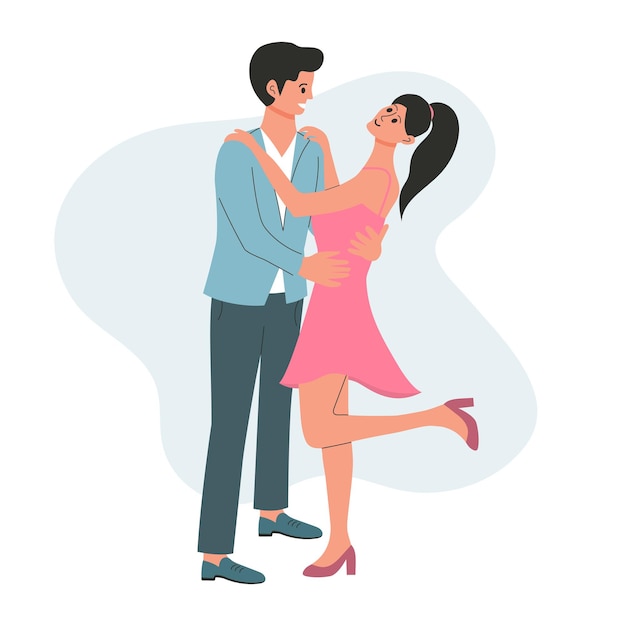 jeune couple, danse, homme femme, amoureux, rencontre, relation amoureuse, flirter, amusement, passion, danse, jour