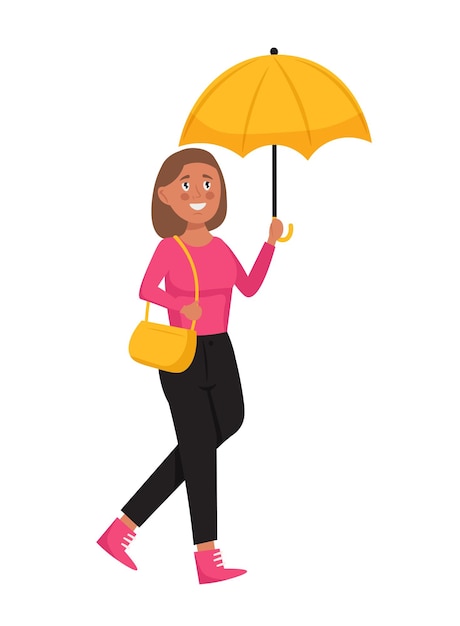 Jeunes Femmes, Tenue, Parapluie