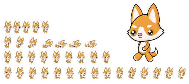 Jeux de chien Sprites