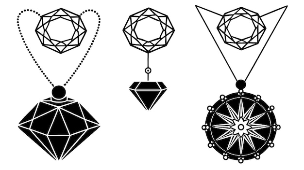 Jewelry setting Vector graphics illustration format de fichier source EPS conception d'icône à échelle sans perte