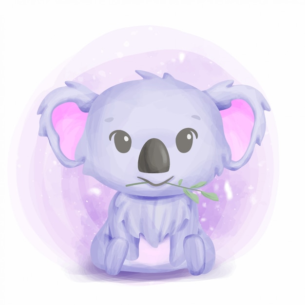 Joli Bébé Koala Pépinière Art