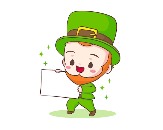 St Patrick's Day PNG Transparent, Lady Dressing For St Patricks Day Holding  A Clover, Girl, Anime Style, Green PNG Image For Free Download