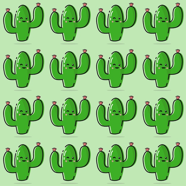 Joli Motif De Cactus 20