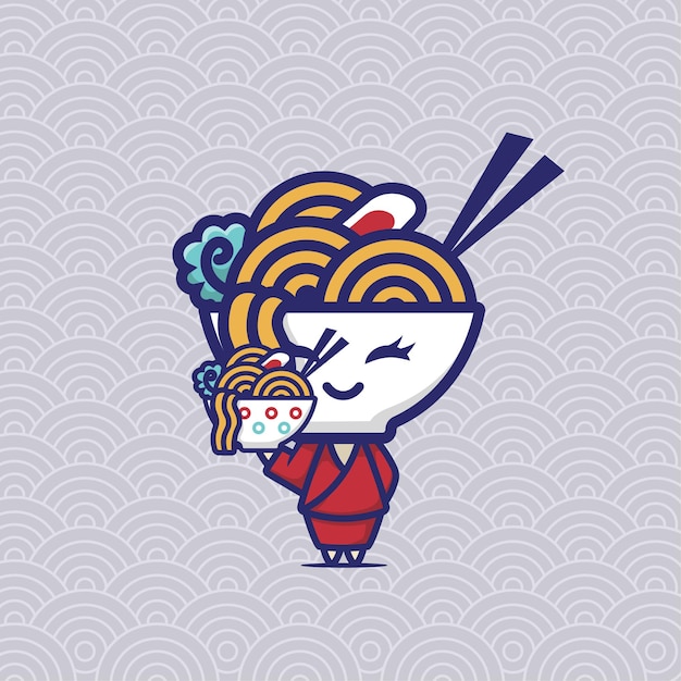 Jolie Mascotte De Ramen