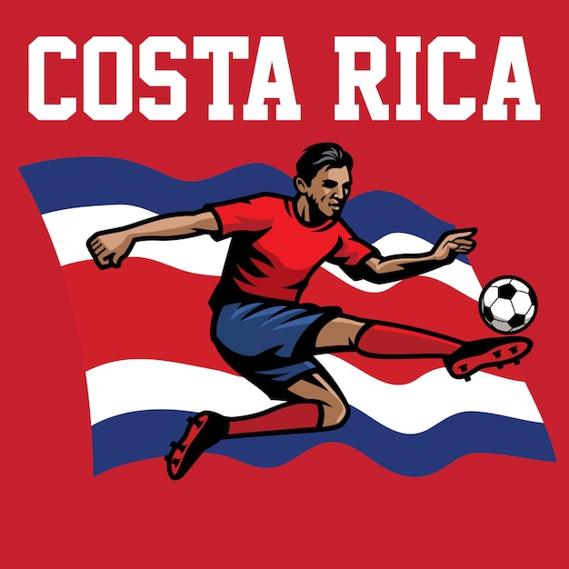 Joueur De Football De Costa Rica