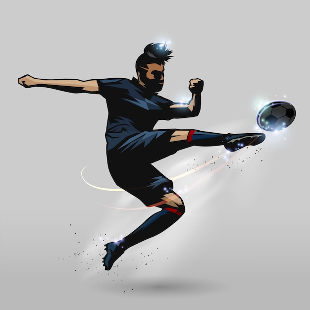 Joueur de volley-ball de football