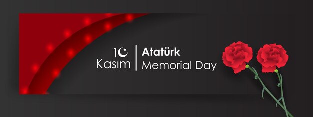 Jour Commémoratif De La République Turque Mustafa Kemal Atatürktraduction Novembe Traduction Novembe